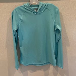 Woman’s Columbia performance fishing gear hoodie